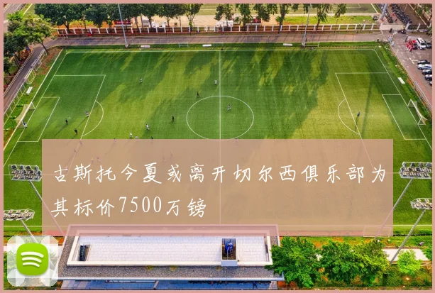 古斯托今夏或离开切尔西俱乐部为其标价7500万镑